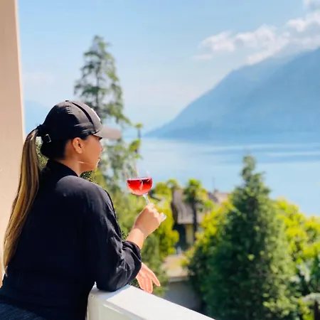 Appartement Enchanting View Of Maggiore Mountains