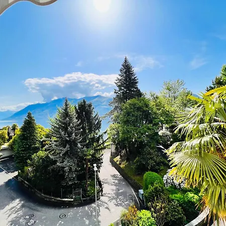 Apartment Enchanting View Of Maggiore Mountains Brissago TI